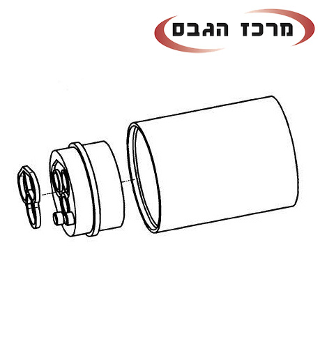 מאריך למערכת קיר אינטרפוץ 3/4 דרך 202881 חמת