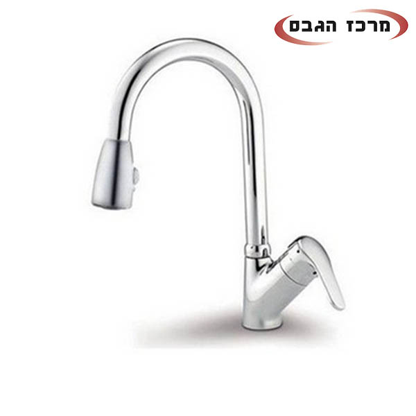 ברז נשלף למטבח 302869 סדרת אוורסט חמת