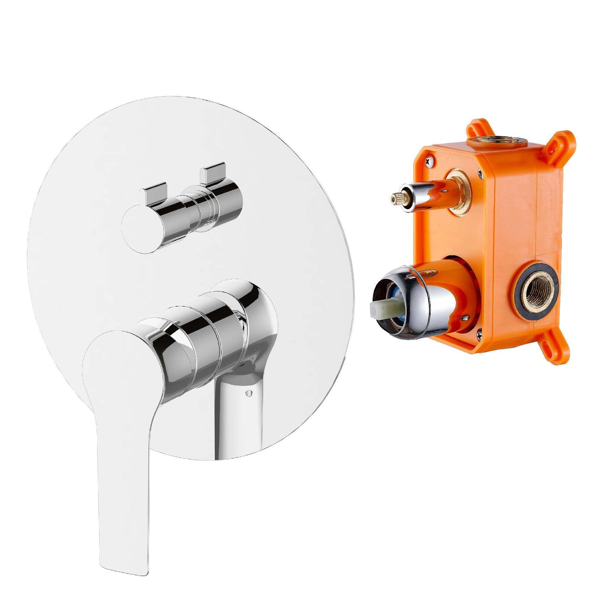 אינטרפוץ 4 דרך עם קופסת הגנה FRATINO 7414A אקווילה