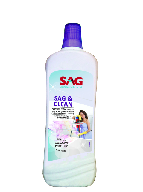  נוזל רצפות מקצועי SAG & CLEAN מבית SAG 