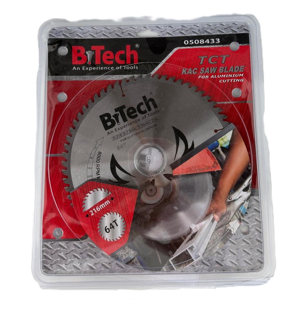 להב אלומיניום 216 מ"מ 64 שיניים ביטק