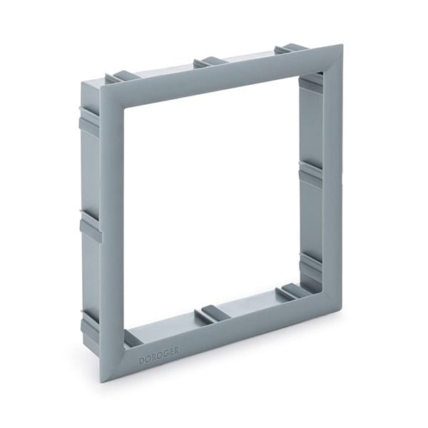 מסגרת לפתח ביקורת בקיר אפור