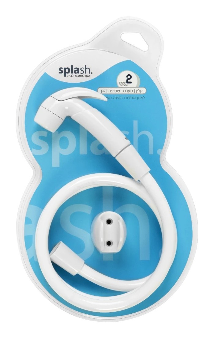 מערכת שטיפה קלין לבן ספלאש