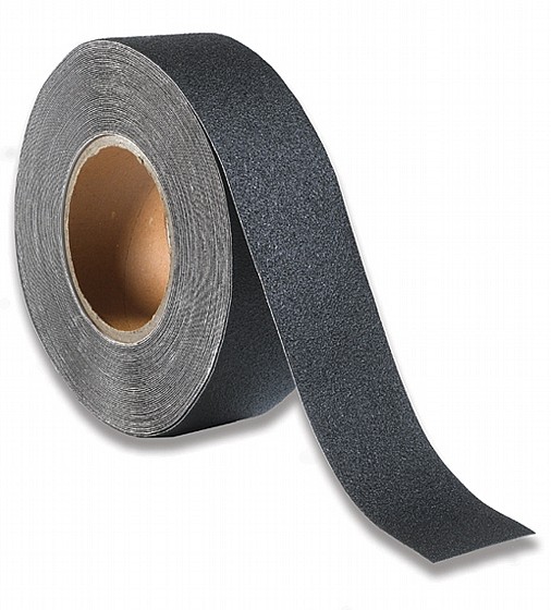 סרט אנטי סליפ שחור 50 מ"מ אורך 18 מטר מלכן