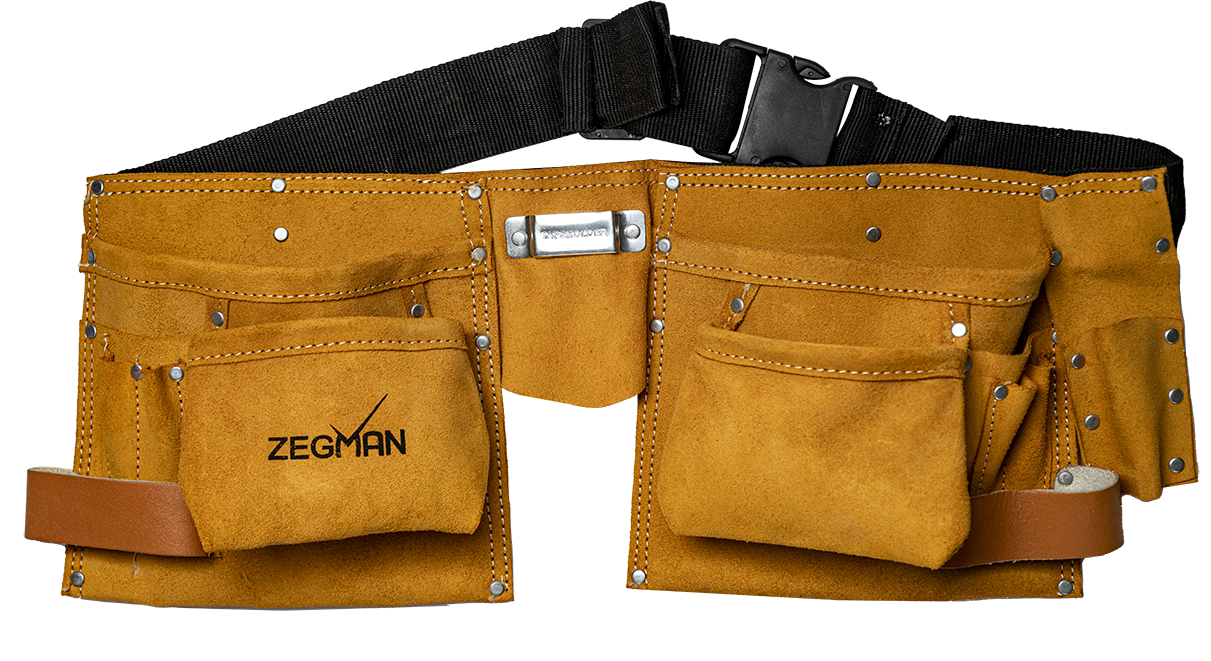 פאוץ עור כפול לכלים זגמן