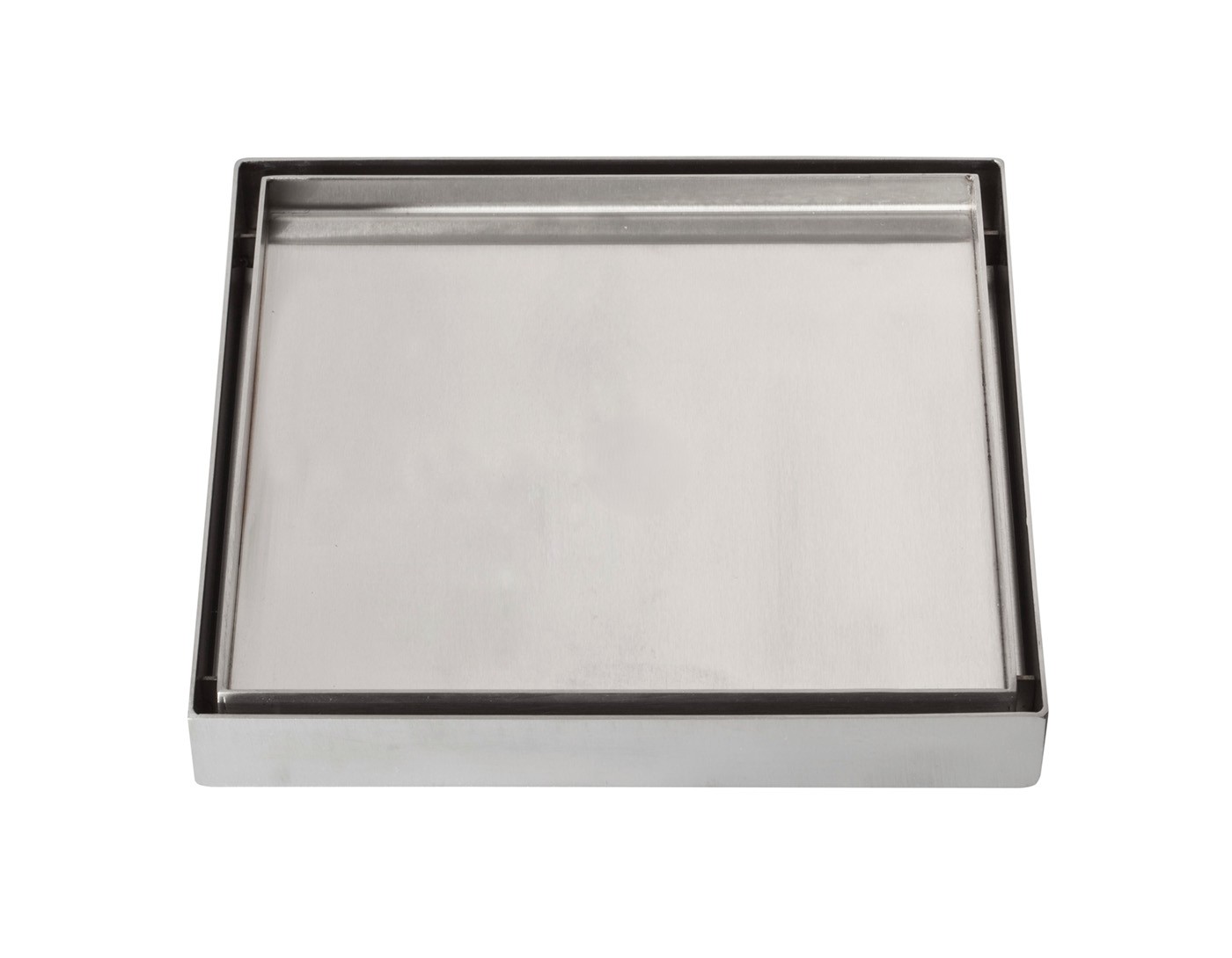 קופסת ניקוז מילוי עצמי מנירוסטה למקלחת