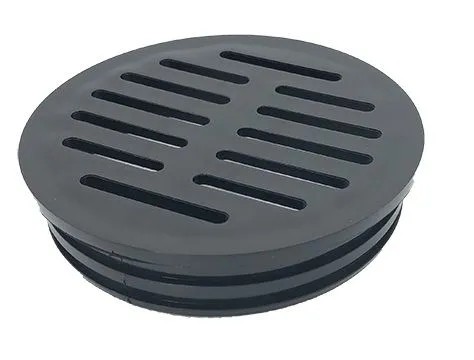 רשת פלסטיק שחור עגול