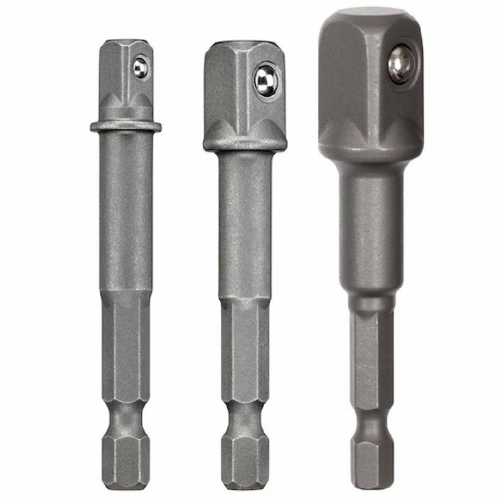 סט 3 מתאמים לאימפקט Hunter 1/2 3/8 1/4 - image