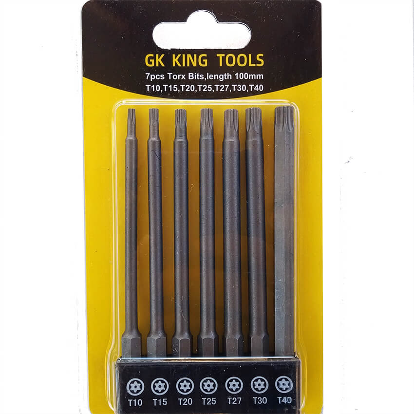 סט ביטים טורקס + חור ארוך GK 100 T10-40 - image